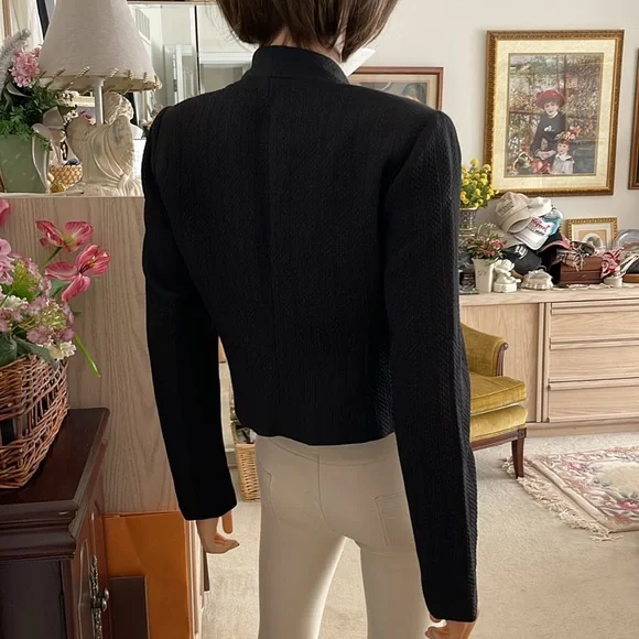 White House Black Market black open blazer - Picture 4 of 10